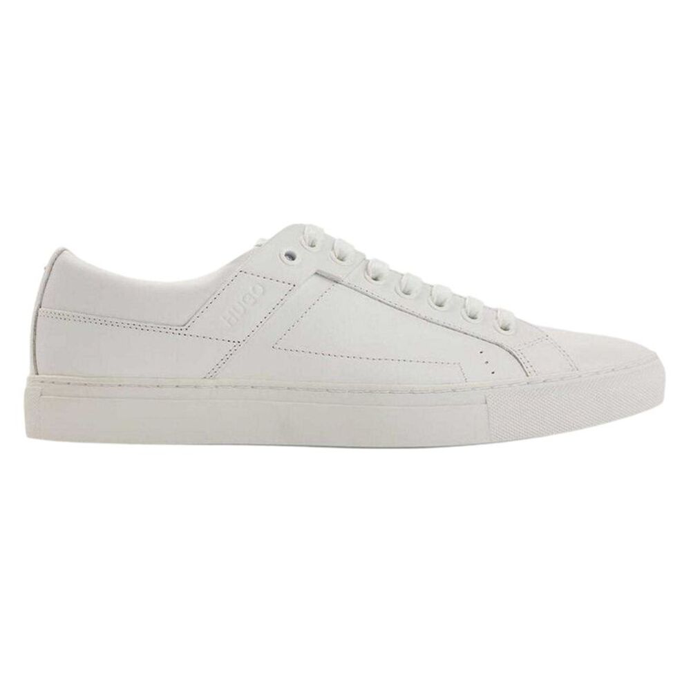 Hugo Mens Futurism Leather Sneakers / White